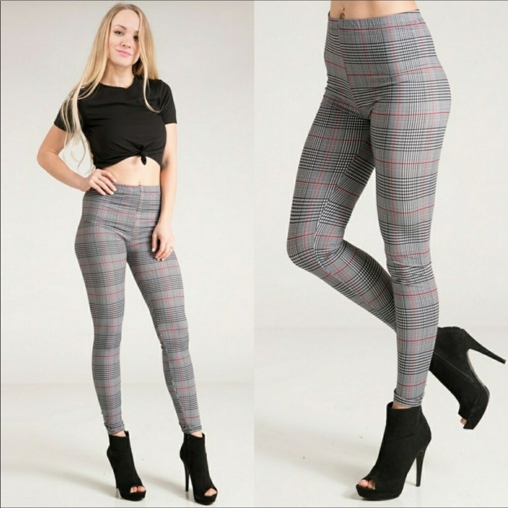 🔥Grid Patterned Leggings